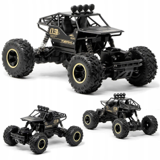 VEĽKÉ RC AUTO RC AUTO KOVOVÝ TERÉNNY POHON 4X4 1:16 DIAĽK.